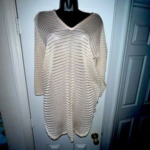 Hooded swim cover up